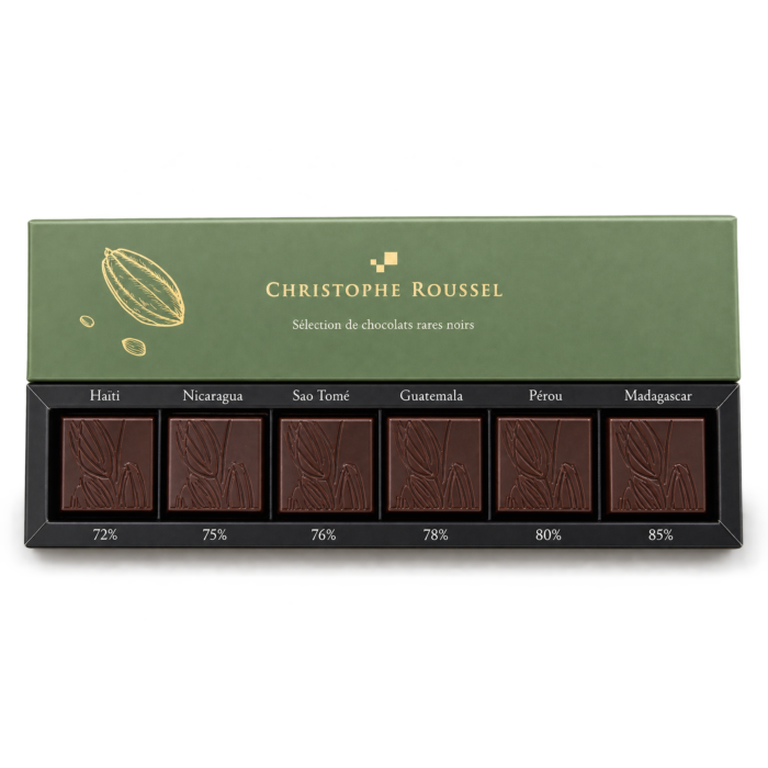 Grands crus de chocolats noirs