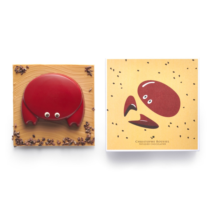 Crabe chocolat et praliné