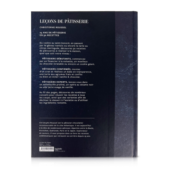 LIVRE Leçons de Pâtisserie