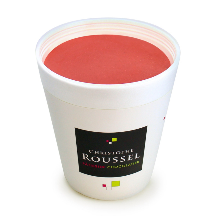 Strawberry sorbet