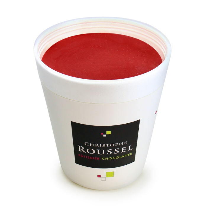 Raspberry sorbet