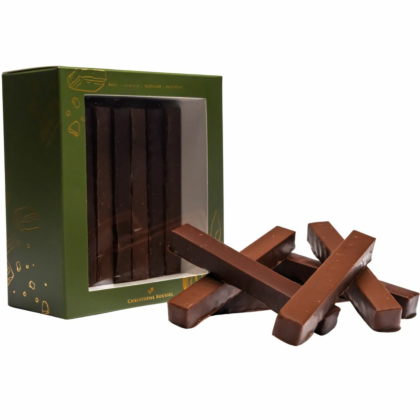 Biscuits au gianduja et fleur de sel
