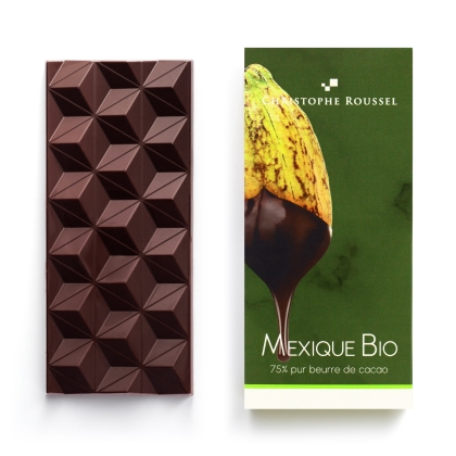 Tablette chocolat d'exception Mexique Bio 75%