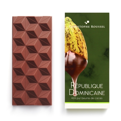Tablette chocolat d'exception lait République dominicaine 46%