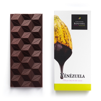 Dark chocolate bar from Venezuela 72%