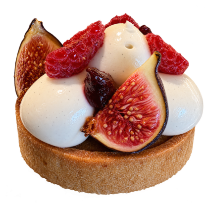 Tarte à la figue framboise