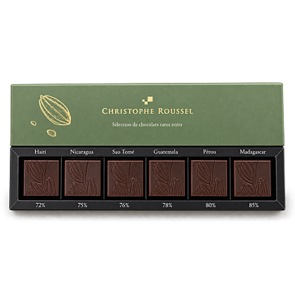 Grands crus de chocolats noirs