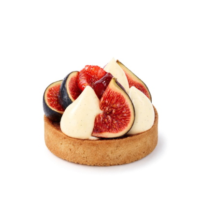 Tarte à la figue framboise