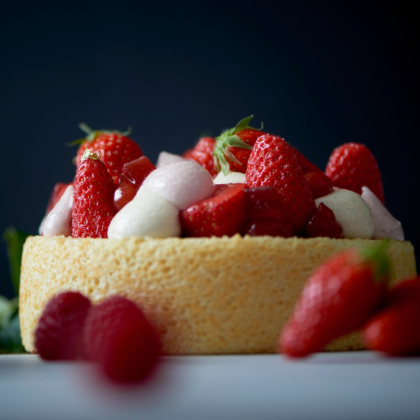 Entremet le fraisier